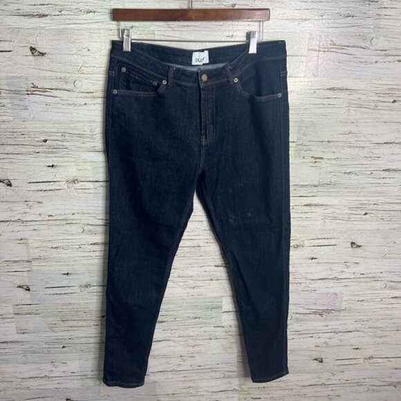 American eagle curvy super  high rise jegging black distressed size 4 - Picture 11 of 11